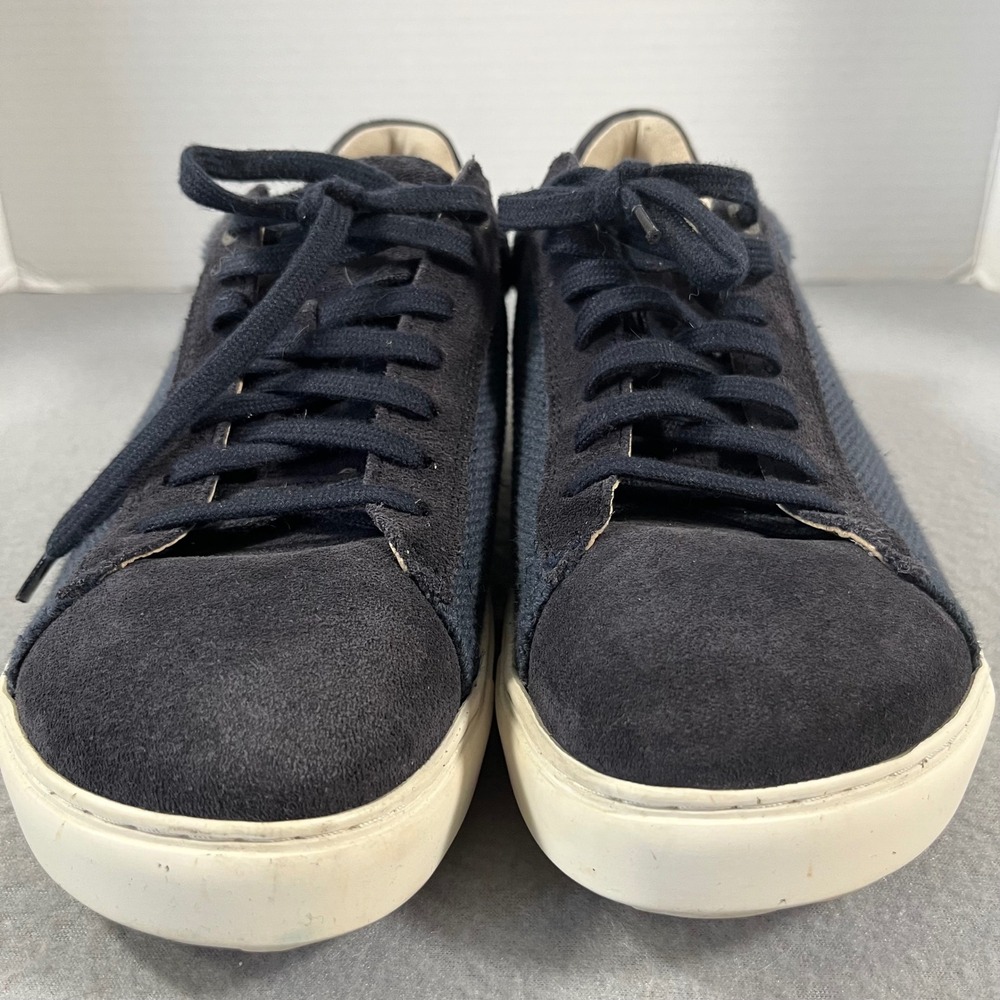 Birkenstock bend low Navy Suede Canvas Comfort Sneakers Shoes Women 40 EU 9 9.5 - Picture 7 of 9